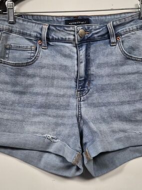 Aeropostale Light Wash Denim Jean Shorts Size 12
